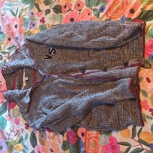 Victoria's Secret Black and White Knit Sweater